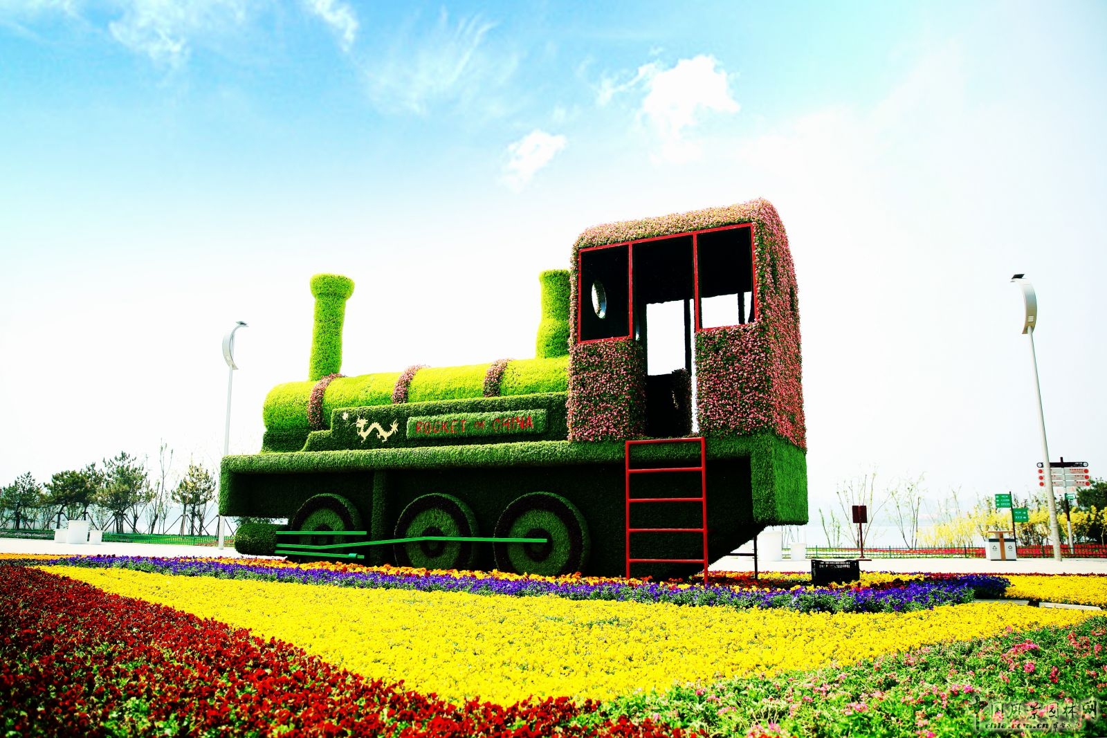 2016園冶杯專業獎參賽項目：唐山世園會綠雕