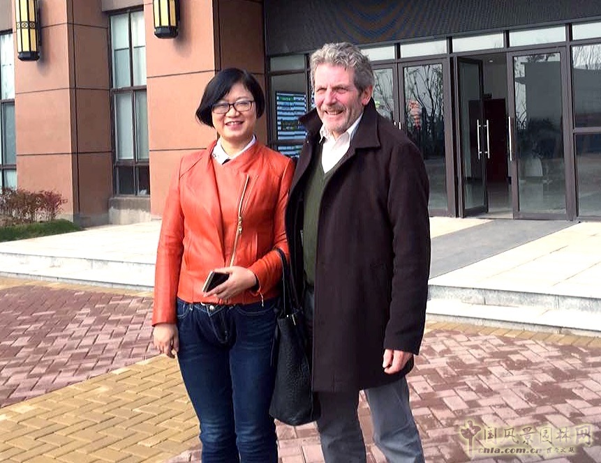 快訊：景觀大師米歇爾·貝納到訪鄭州園博園