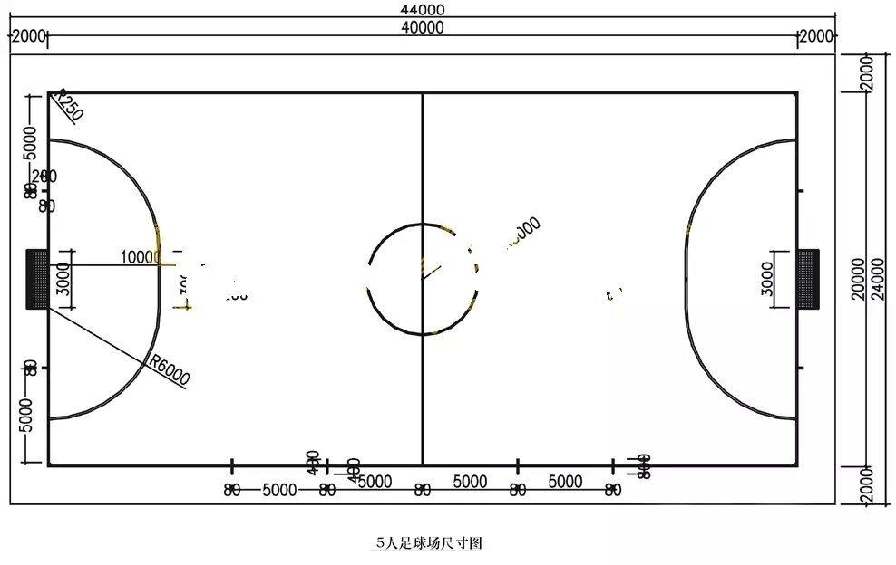 景觀設計規范 ? 常用室外運動場地標準尺寸