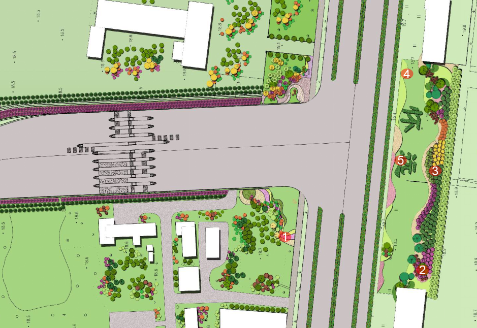 2016園冶杯專業獎參賽項目: 懷遠縣S307道路園林景觀工程設計
