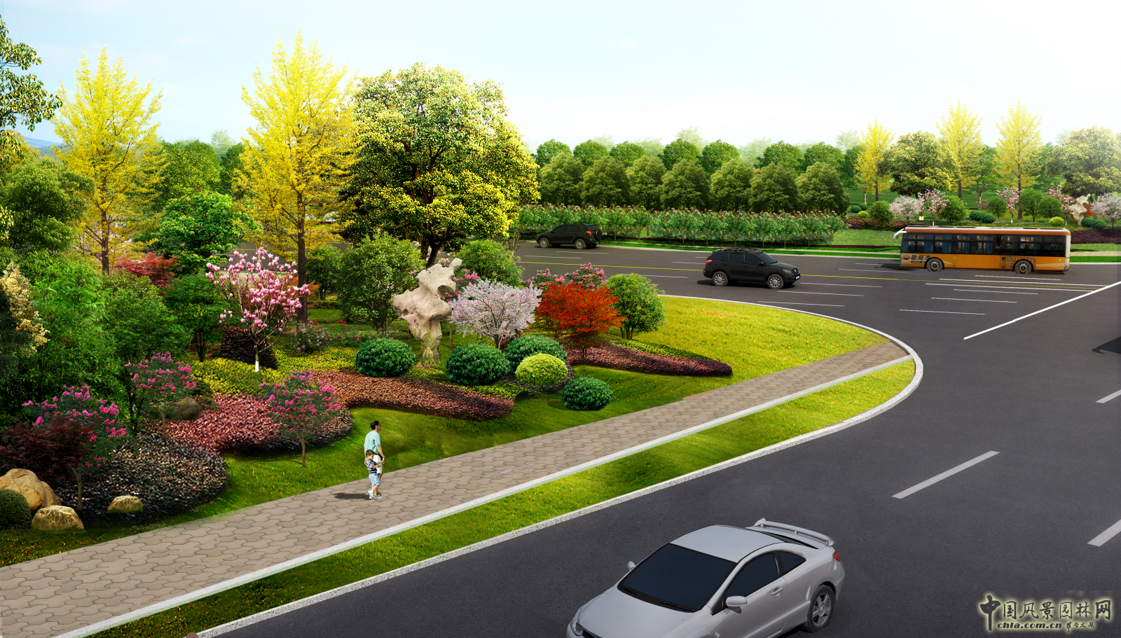 2016園冶杯專業獎參賽項目: 懷遠縣S307道路園林景觀工程設計