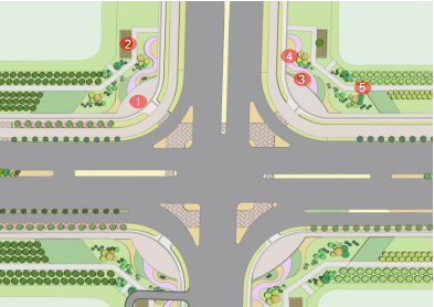 2016園冶杯專業獎參賽項目: 懷遠縣S307道路園林景觀工程設計