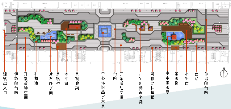 2016園冶杯專業獎參賽項目：中國航天科工集團第二研究院706所99號綜合科研樓屋頂綠化工程