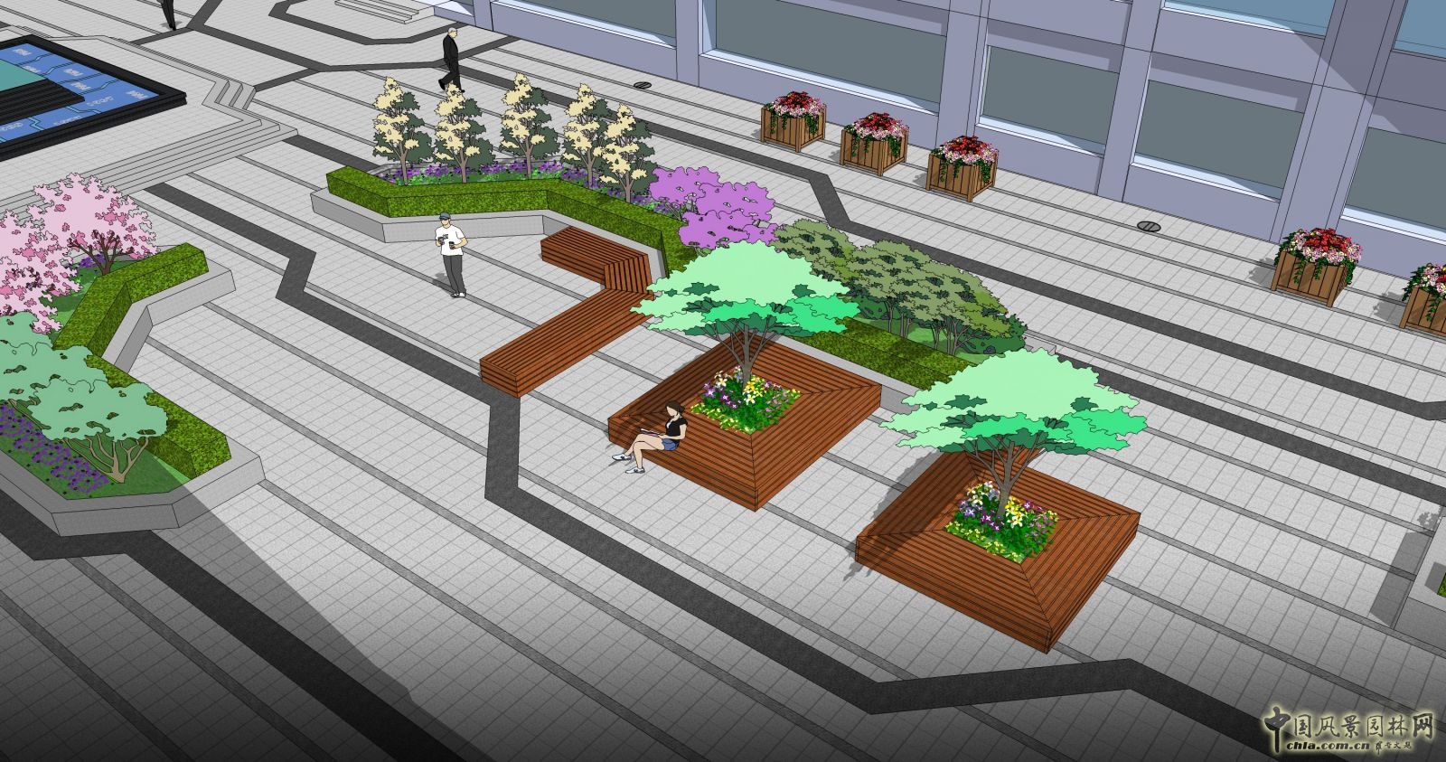 2016園冶杯專業獎參賽項目：中國航天科工集團第二研究院706所99號綜合科研樓屋頂綠化工程