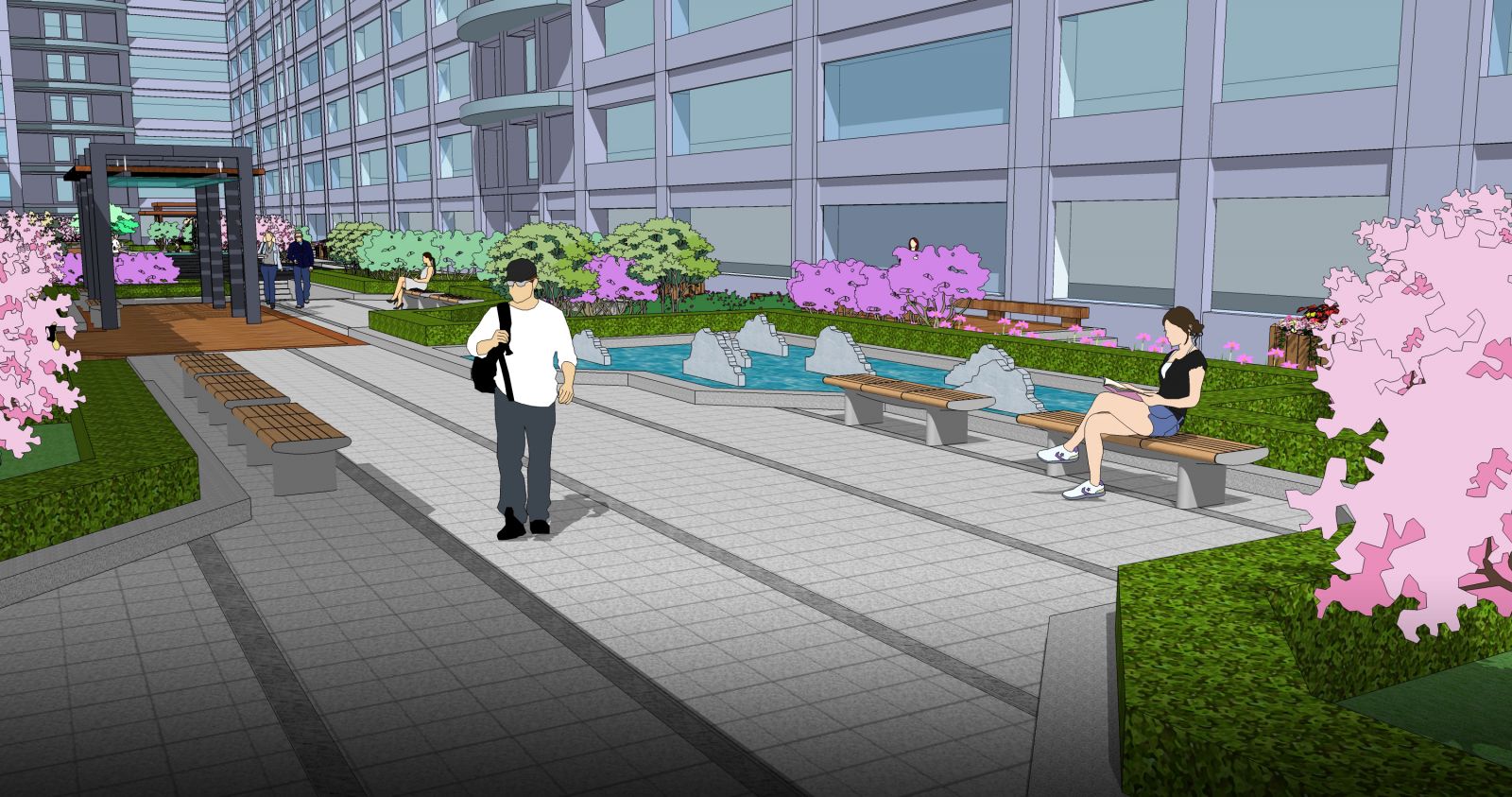 2016園冶杯專業獎參賽項目：中國航天科工集團第二研究院706所99號綜合科研樓屋頂綠化工程