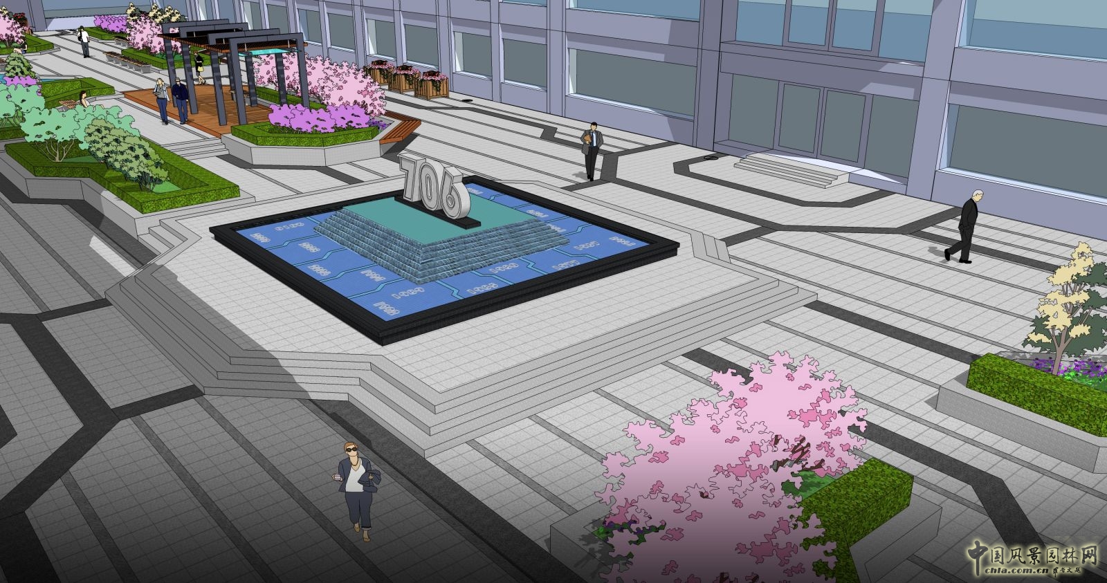 2016園冶杯專業獎參賽項目：中國航天科工集團第二研究院706所99號綜合科研樓屋頂綠化工程