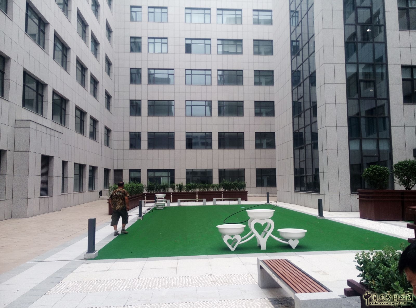 2016園冶杯專業獎參賽項目：中國航天科工集團第二研究院706所99號綜合科研樓屋頂綠化工程