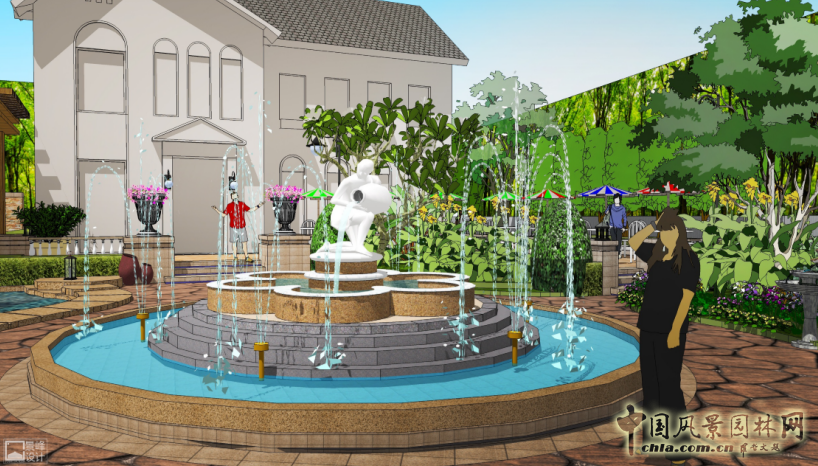 2016園冶杯專業獎參賽項目:藍花谷45°溫泉小鎮