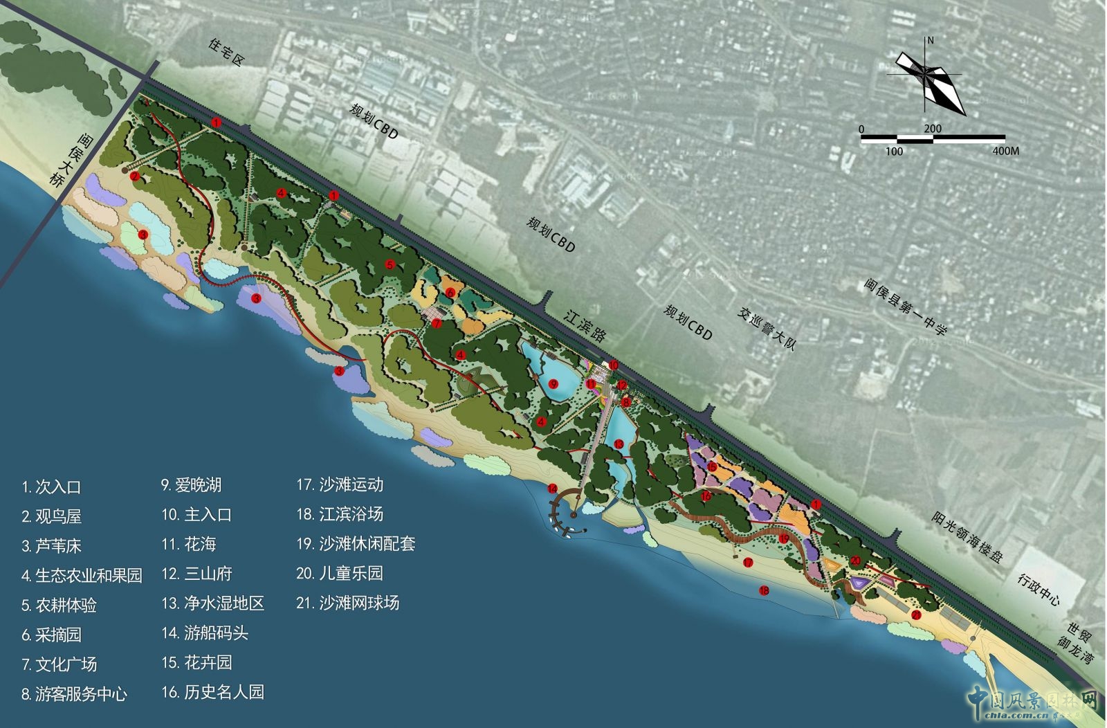 2016園冶杯：閩江北岸休閑生態公園景觀