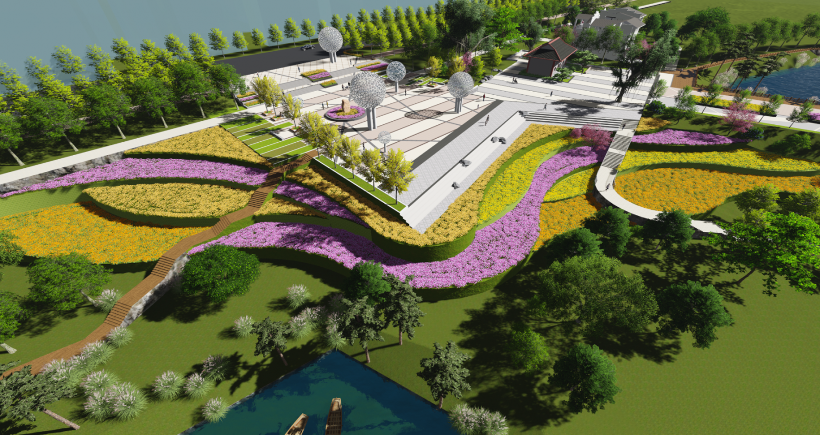 2016園冶杯：閩江北岸休閑生態公園景觀