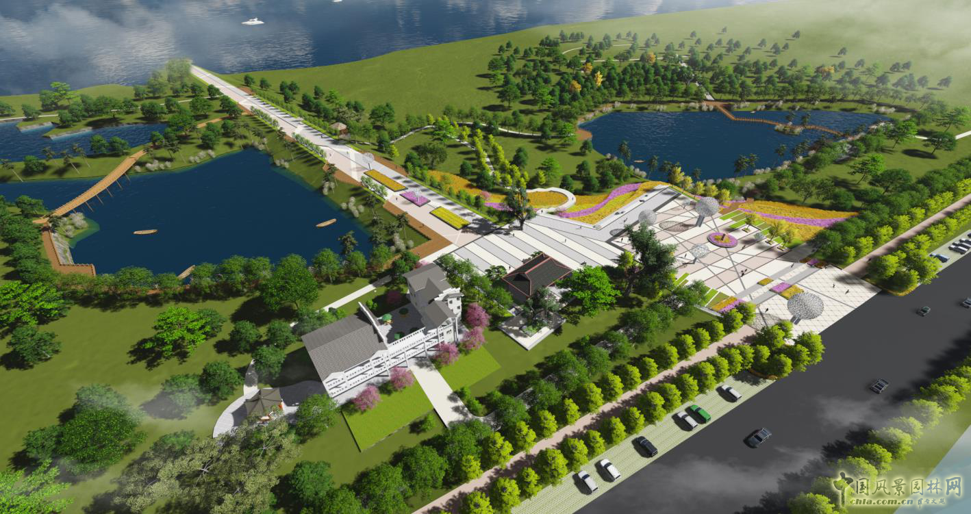 2016園冶杯：閩江北岸休閑生態(tài)公園景觀