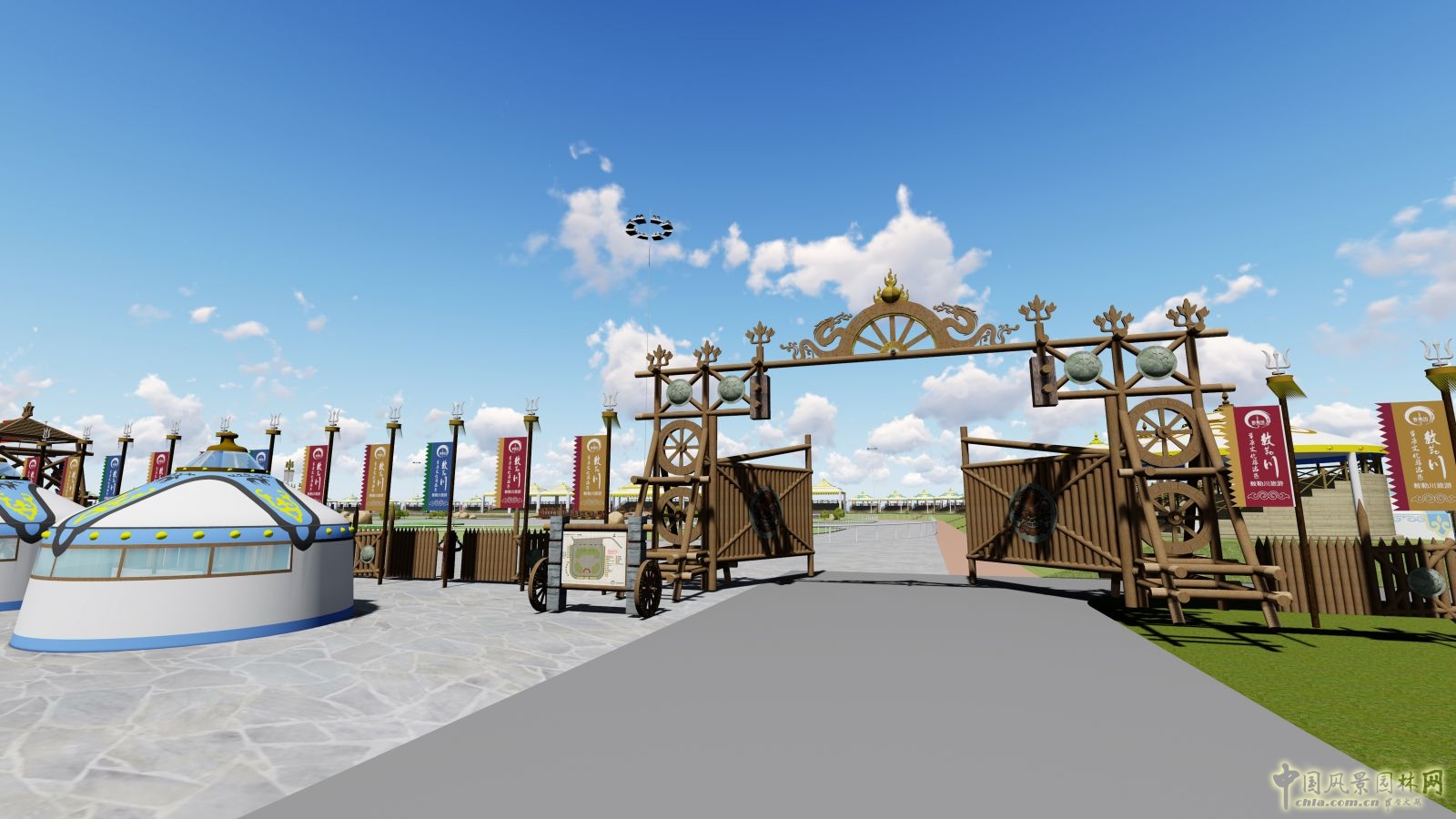 2016園冶杯專業(yè)獎(jiǎng)參賽項(xiàng)目:敕勒川草原文化演藝廣場設(shè)計(jì)方案