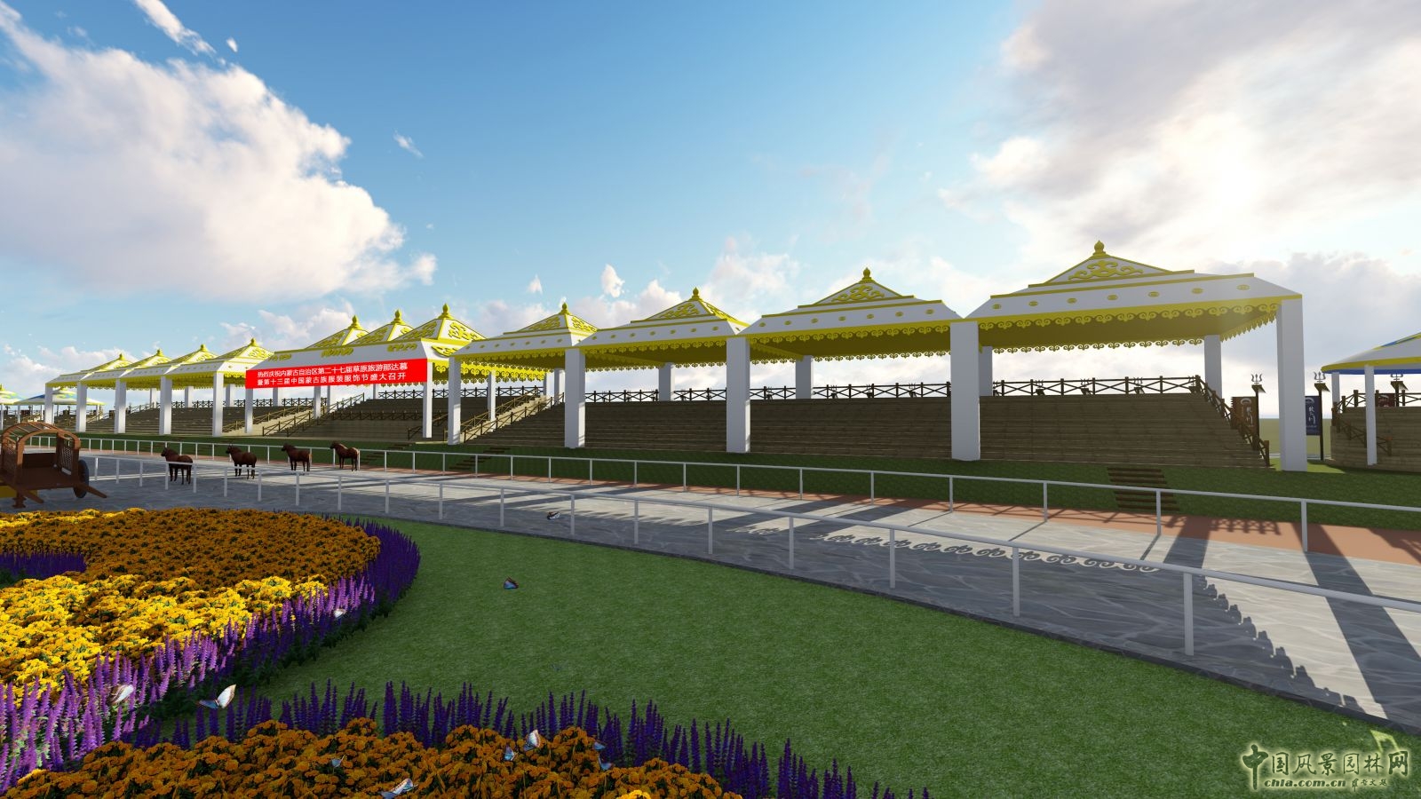 2016園冶杯專業(yè)獎(jiǎng)參賽項(xiàng)目:敕勒川草原文化演藝廣場設(shè)計(jì)方案