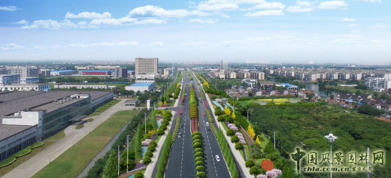 2016園冶杯：昆山市迎賓路改造工程綠化景觀工程設(shè)計(jì)