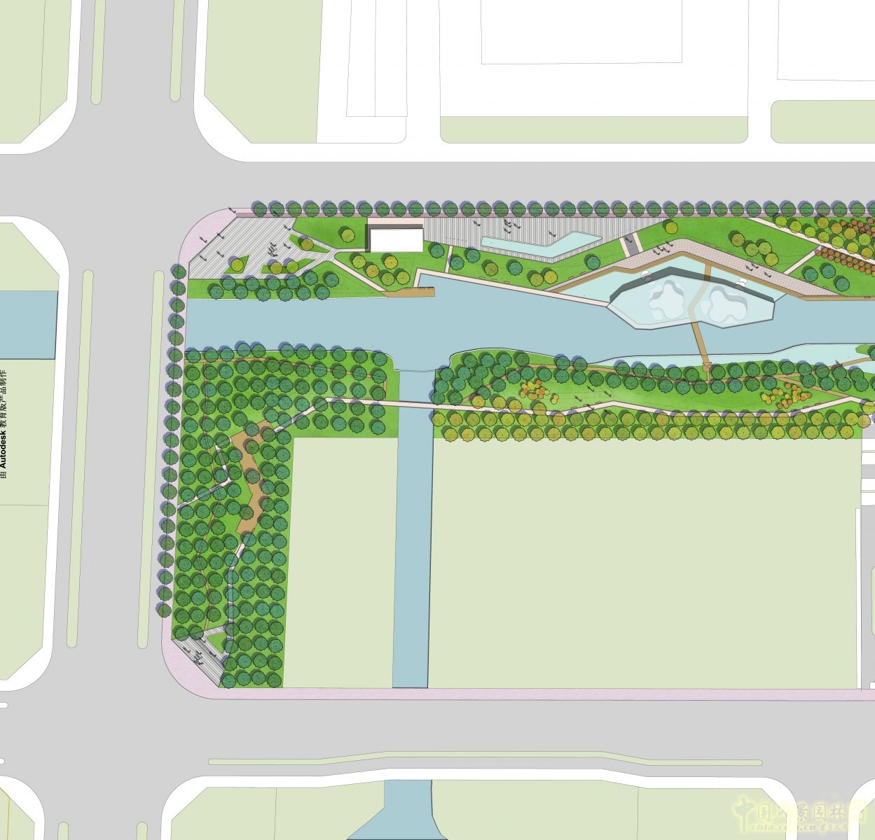 2016園冶杯：閩江北岸休閑生態(tài)公園景觀