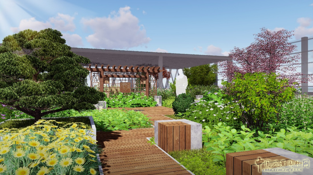 2016園冶杯:中國(guó)標(biāo)準(zhǔn)科技集團(tuán)辦公樓屋頂花園