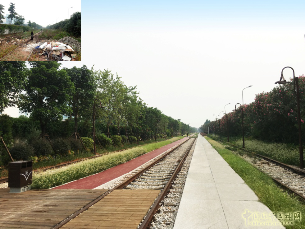 2016園冶杯: 廈門自貿區鐵路公園綠化工程