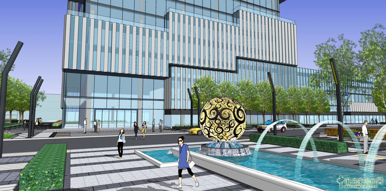 2016園冶杯：滄州明珠大廈景觀