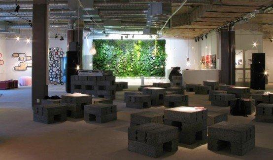 10個超酷的室內垂直花園設計