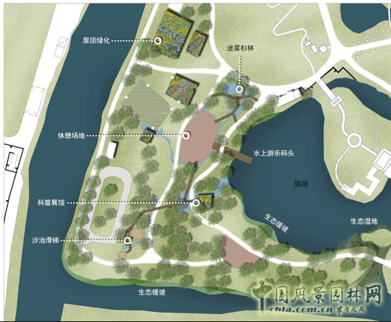 2016園冶杯:青山公園海綿化改造設計