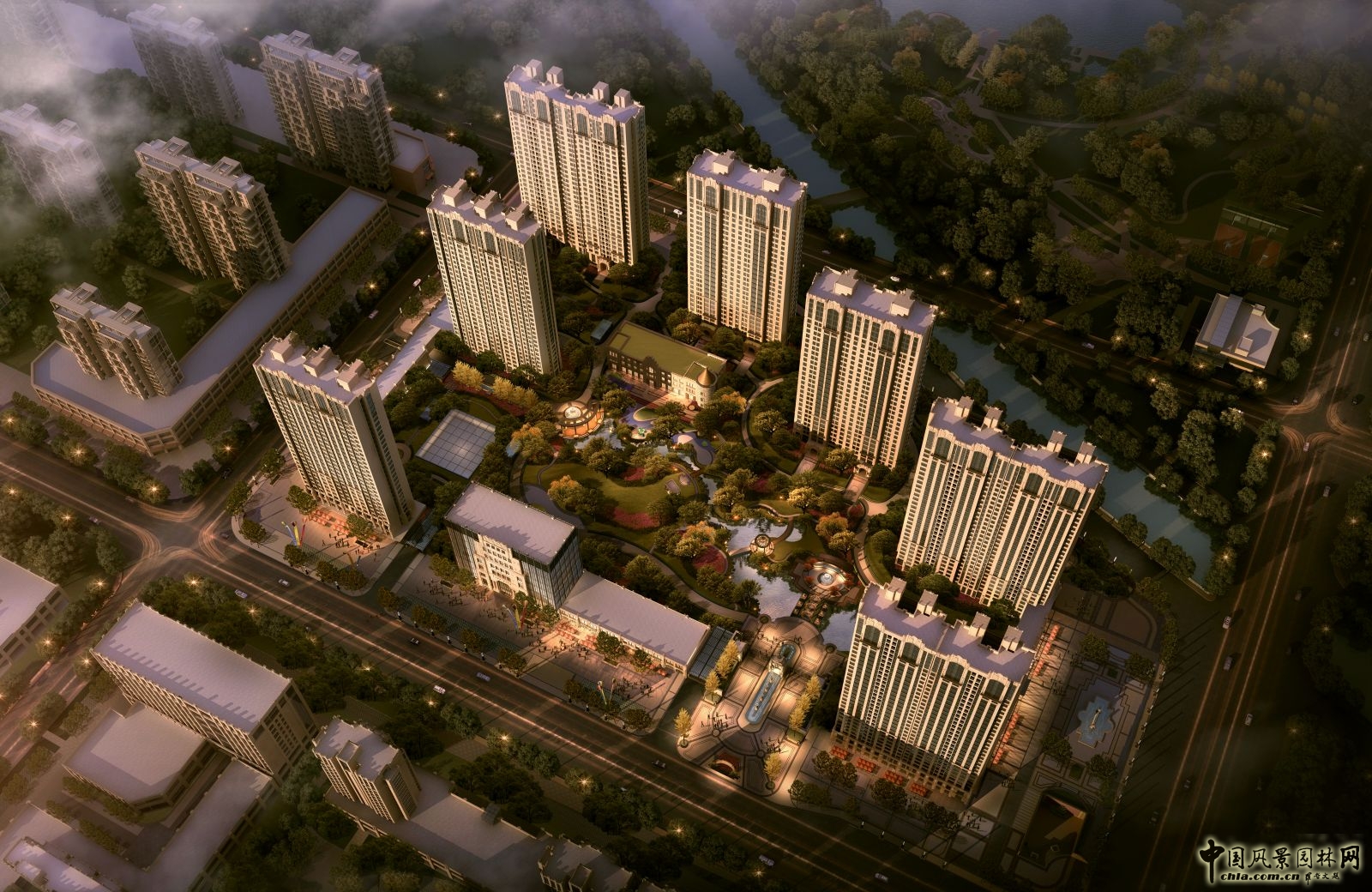 2016園冶杯:太原公園五號住宅小區景觀規劃設計