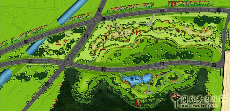 2016園冶杯：無錫錫東新城膠陽路景觀設計