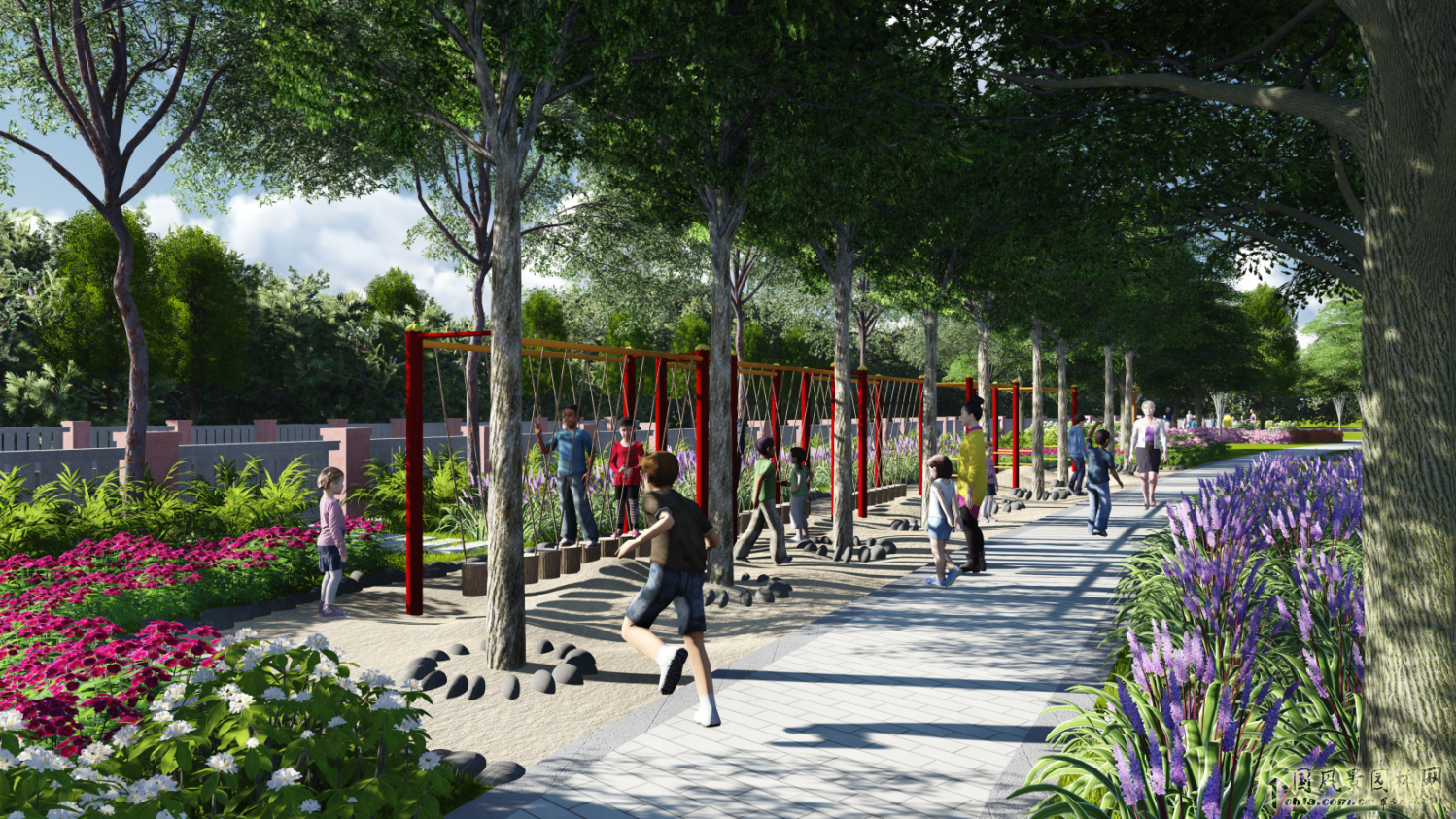 2016園冶杯專業(yè)獎參賽項目：九龍坡區(qū)核心區(qū)綠道示范段
