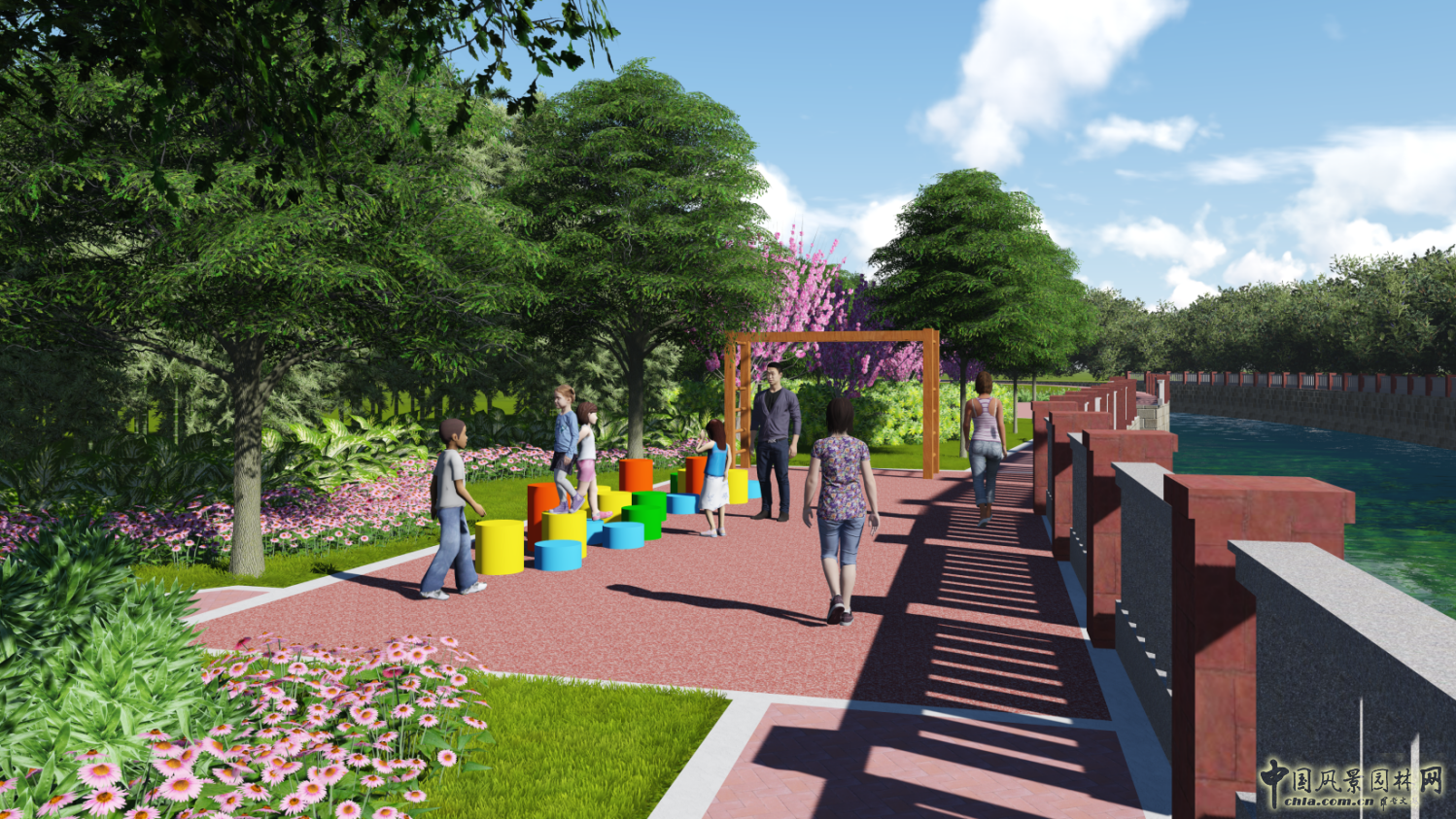 2016園冶杯專業(yè)獎參賽項目：九龍坡區(qū)核心區(qū)綠道示范段