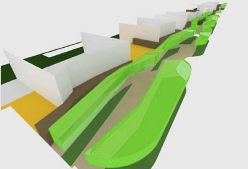 SWA設(shè)計(jì)作品：白慧河濱河公園