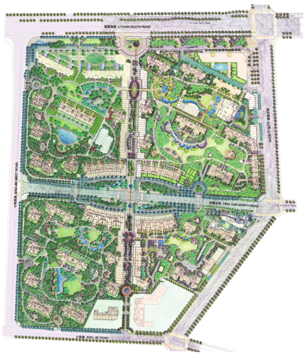 SWA設計作品：北京通州住宅區