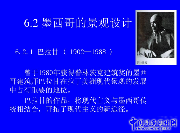 拉丁美洲的景觀設計