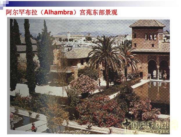 西方園林史：西班牙伊斯蘭園林