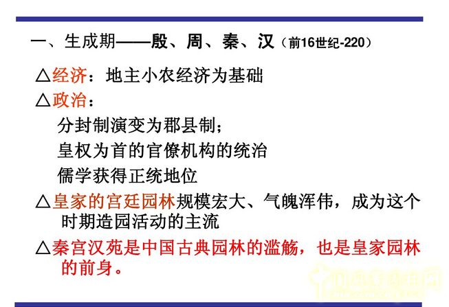 中國古典園林史的分期