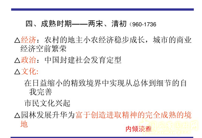 中國古典園林史的分期