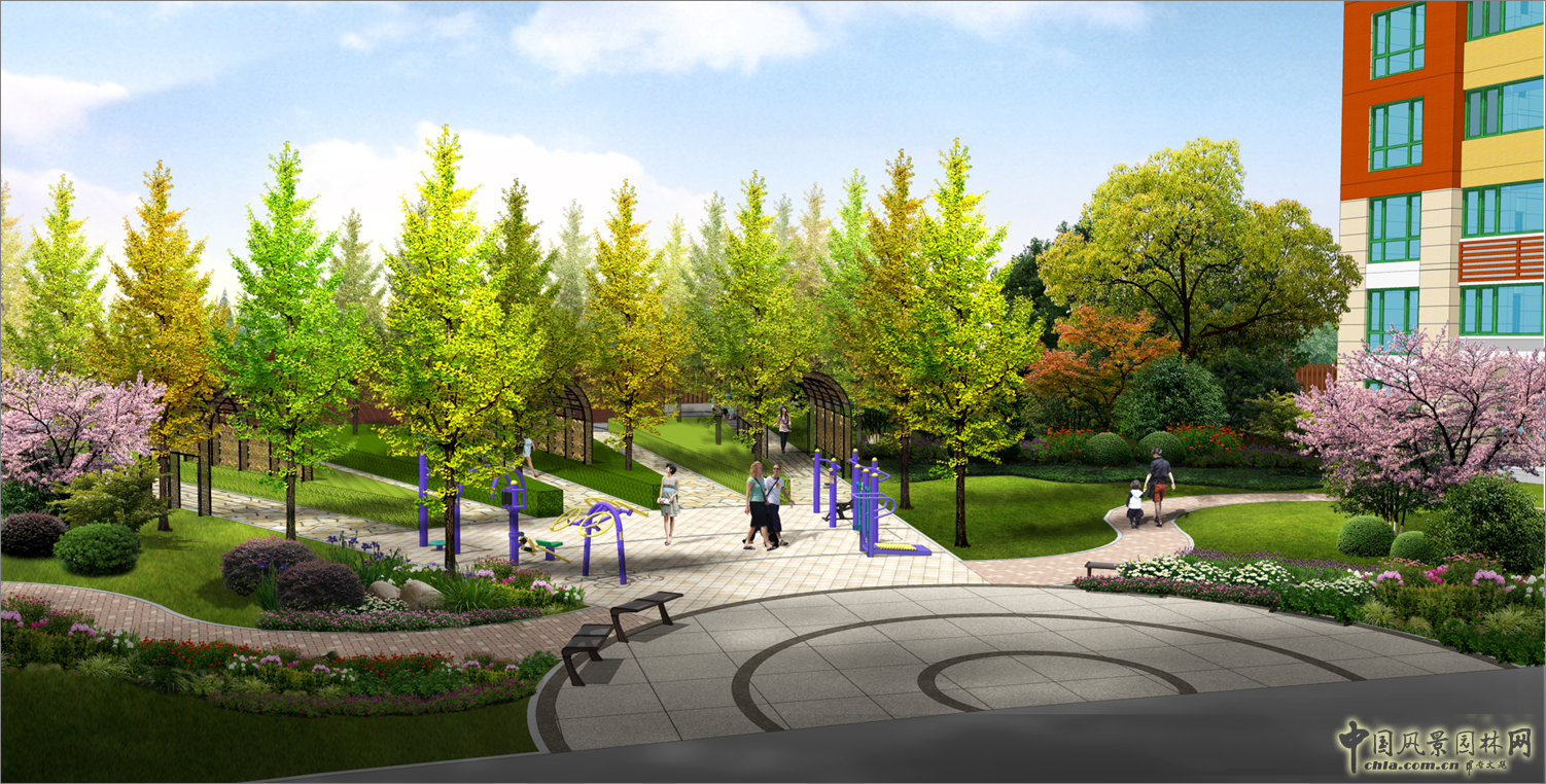 2016園冶杯：“今日草橋”居住區景觀規劃設計