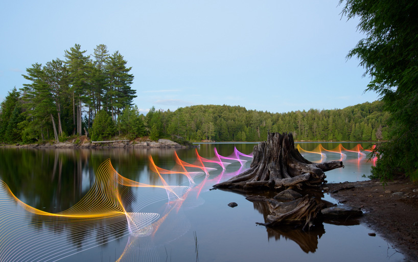 加拿大水上LED燈光藝術(shù)展 