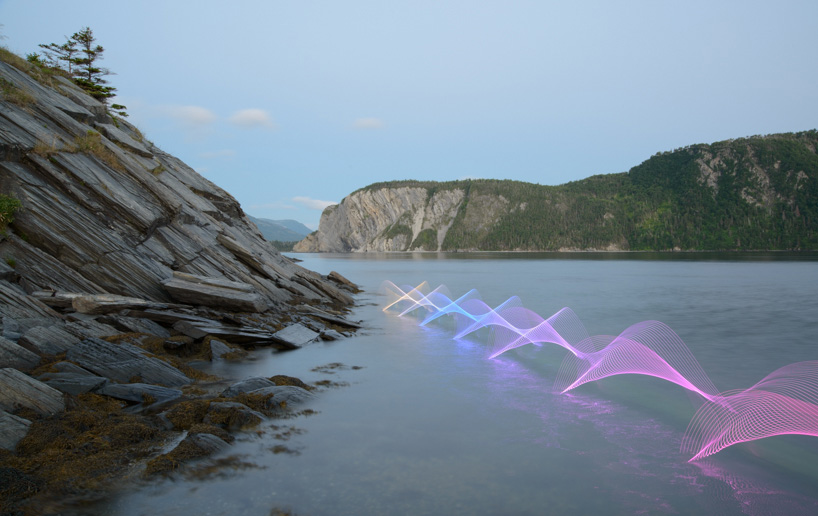 加拿大水上LED燈光藝術(shù)展 