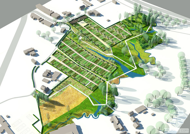 比利時安特衛普Groot Schijn公園景觀設計