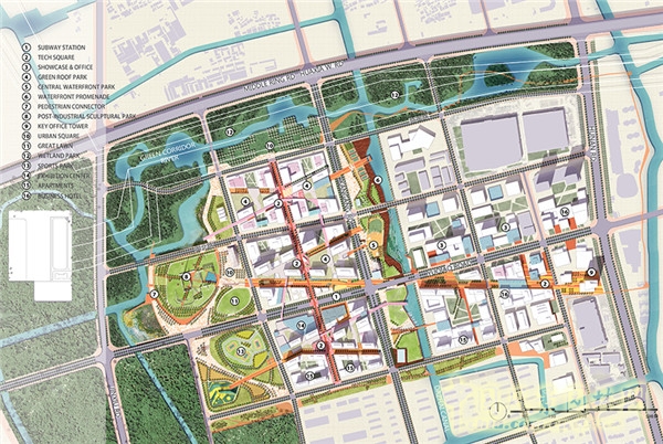Sasaki設計案例:上海云橋創新集群