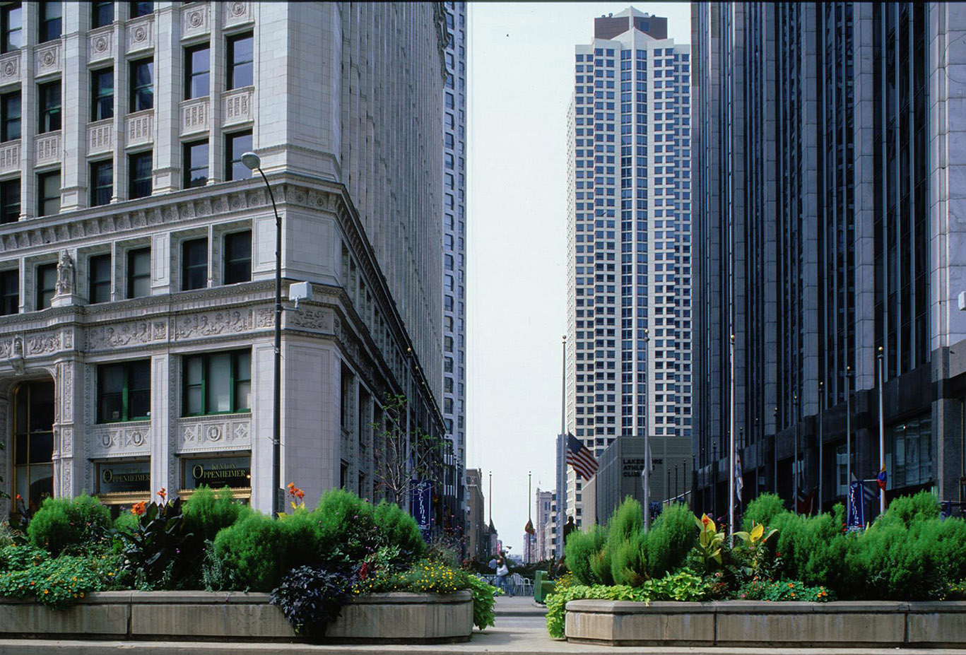 美國(guó)密歇根大道街道景觀