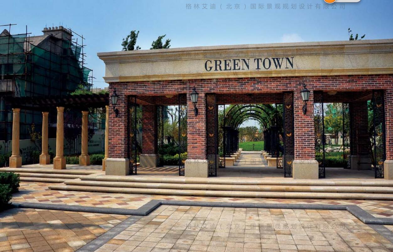 格林艾迪作品賞析：美林小鎮景觀設計