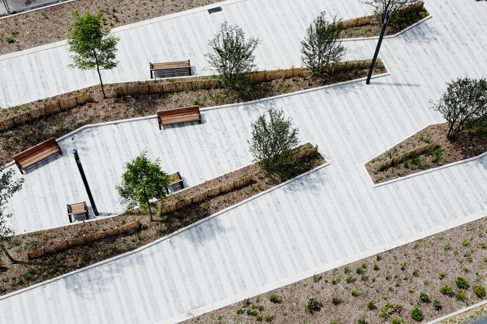 法國阿爾福維爾集團社區線性公園