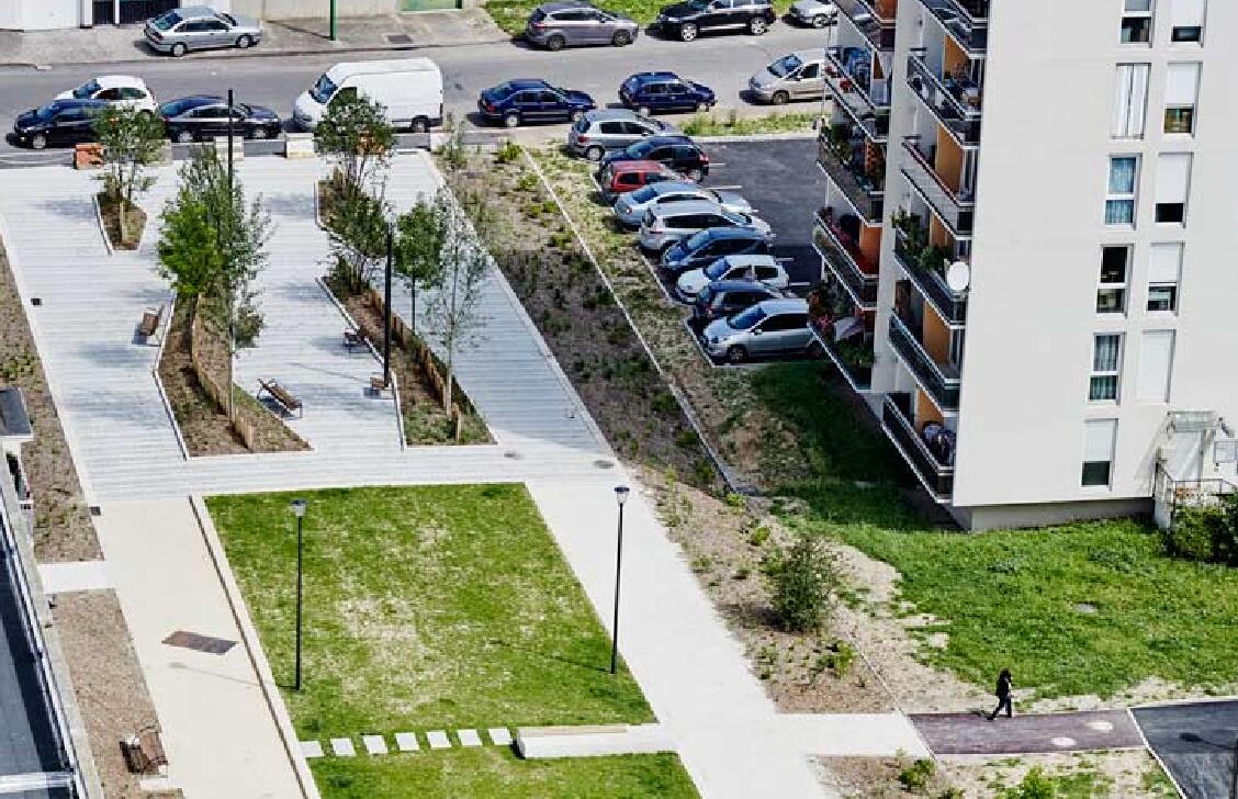 法國阿爾福維爾集團社區線性公園