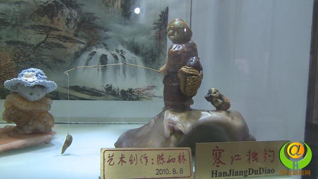 農民藏石家將華安玉帶進北京園林博覽會