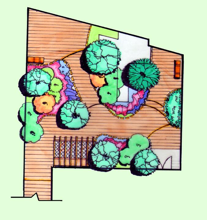 北大國際醫院屋頂綠化新工藝的探索