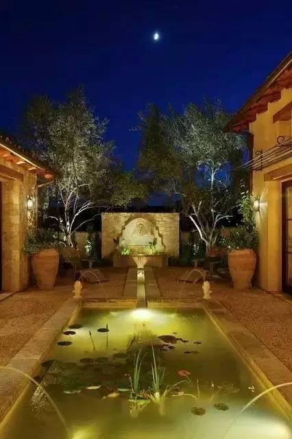 園林水景設計營造出浪漫情趣