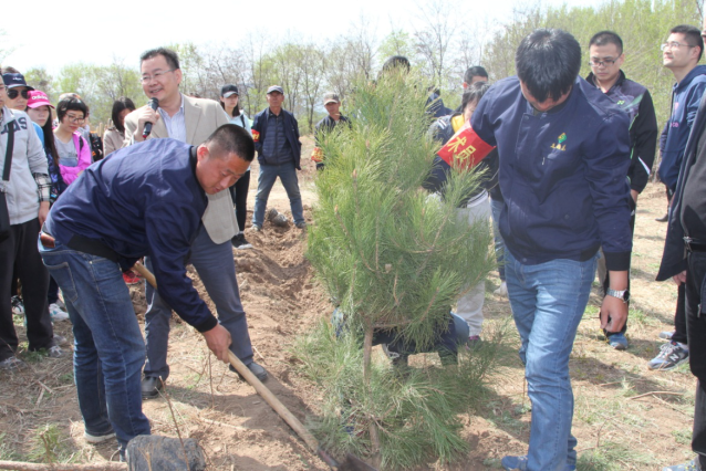 森源達積極參與中央國家機關單位義務植樹活動
