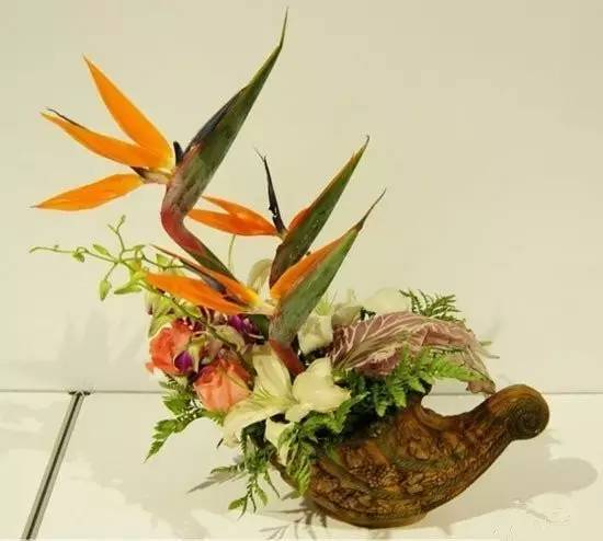 東方插花三大原則,構圖表現形式和十三要訣