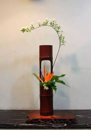 東方插花三大原則,構圖表現形式和十三要訣