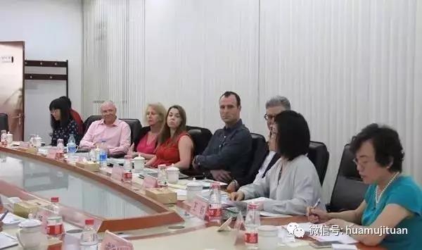 美國鮮切花協會與中國花卉協會性洽談合作